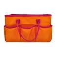 thumbnail image 3 of Pen+Gear Carry-All Teacher Tote Bag Organizer with Side Pockets, Orange, 3 of 10