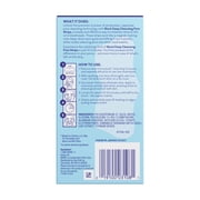 Biore Deep Cleansing Pore Strips, Original, Blackhead Remover Strips for Skin Care, Oil Free, 8 Ct