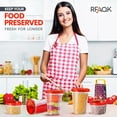 thumbnail image 4 of RFAQK 16 PCS Freezer Soup Containers with Lids-16 Plastic 16/32 OZ Deli Containers with Twist Top Lids-Food Storage Containers with Twist Top Lids-Reusable Plastic Box for Lunch, Gym, Travel, 4 of 7