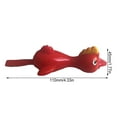 thumbnail image 1 of Ejection Chick Decompression Stretchy Flying Launch Slingshot Yellow Chicken Student Gift Sticky Fidget Plaything Finger Birds Red, 1 of 6