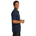thumbnail image 2 of Port & Company Core Blend Pique Polo-M (Deep Navy), 2 of 3