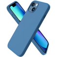 thumbnail image 7 of Entronix Silicone Case for iPhone 14 6.1 inch {Shock-Absorbent- Raised Edge Protection- Silicone Rubber Case Compatible with iPhone 14 (6.1 inch 2022 Released) Aqua, 7 of 7