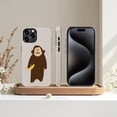thumbnail image 6 of Case for iPhone 14 Pro Max, Cute Monkey Banana Phone Case Military-Grade Drop Protection Cover for Women Girl - Frosted, 6 of 7