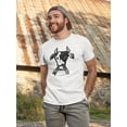 thumbnail image 2 of Cow Eating Grass Tee Men's -Image by Shutterstock, 2 of 4