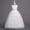 White, variant on ATOGUTA Homecoming Dresses for Teens Blue Sleeveless Tulle Long Formal Wedding Pageant Party Fancy Princess Ball Gown Dresses 5T-15