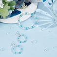 thumbnail image 3 of 1 Box 780Pcs Clear Glass Faceted Beads Rondelle Spacer Glass Bead Bulk AB Color Assorted Gemstone Round Loose Mini Stone Bead, 3 of 8
