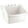 American Standard 9047.044.020 Surgeon's Scrub Sink with 8 CC Faucet Holes, White