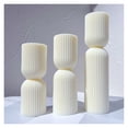 thumbnail image 3 of Cylindrical Tall Pillar Candle Molds,Pillar Candle Molds Silicone Mould Epoxy Resin Casting Silicone Mould For Making Candle Soap Plaster Clay Mold ,Easy to Clean, 3 of 7