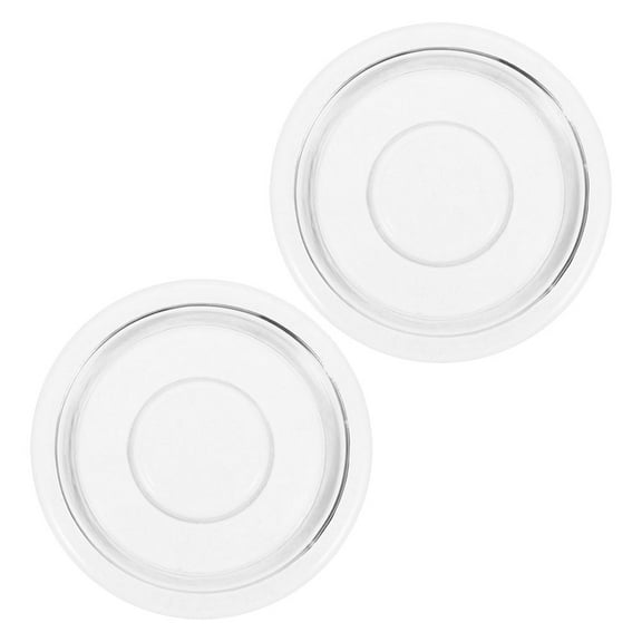 MLINS 2pcs Fermentation Pickle Jar Weights Wide Mouth Jar Glass Weights Glass Made Weights For Glass Fermenting Jar Replacement