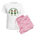 thumbnail image 6 of CafePress - Irish Twins (Redheads) Women's Light Pajamas - Women's Short Sleeve Print T-Shirt and Pants Light Cotton Pajama Set, 6 of 7