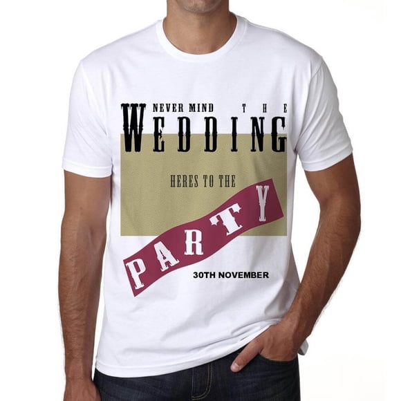 Men's Graphic T-Shirt 30th November Wedding Party 30th Birthday Anniversary 30 Year Old Gift 1994 Vintage Eco-Friendly Short Sleeve Novelty Tee