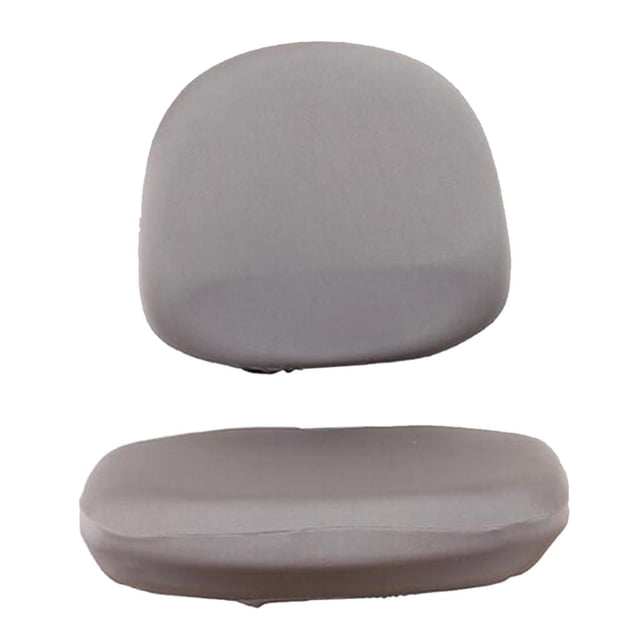 Fundas elásticas universales para sillas de oficina y de ordenador, fundas para asientos de sillas de escritorio giratorias, grigio