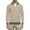 Khaki #048, variant on Mohiass Mens Color Block Sweatshirts No Hood Quarter Zip Long Sleeve Pullover Shirts Stand Collar Lightweight Comfy Sweatshirt with Pocket Beige L
