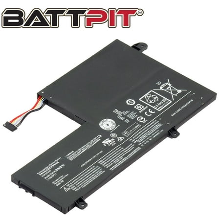 BattPit: Laptop Battery Replacement for Lenovo Yoga 500 14ISK, IdeaPad Flex 3 14, Yoga 500, L14L3P21, L14M3P21