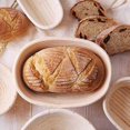 thumbnail image 2 of 6pcs Banneton Proofing Bread Basket With Removable Liner And Scraper For Baking Tools, 2 of 5