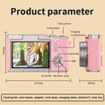thumbnail image 4 of 2.4-Inch Flip Screen Digital Camera with Photo, Video, Filter, Game, MP3 Functions, Suitable for Travel, Made of ABS+Hardware, 4 of 6