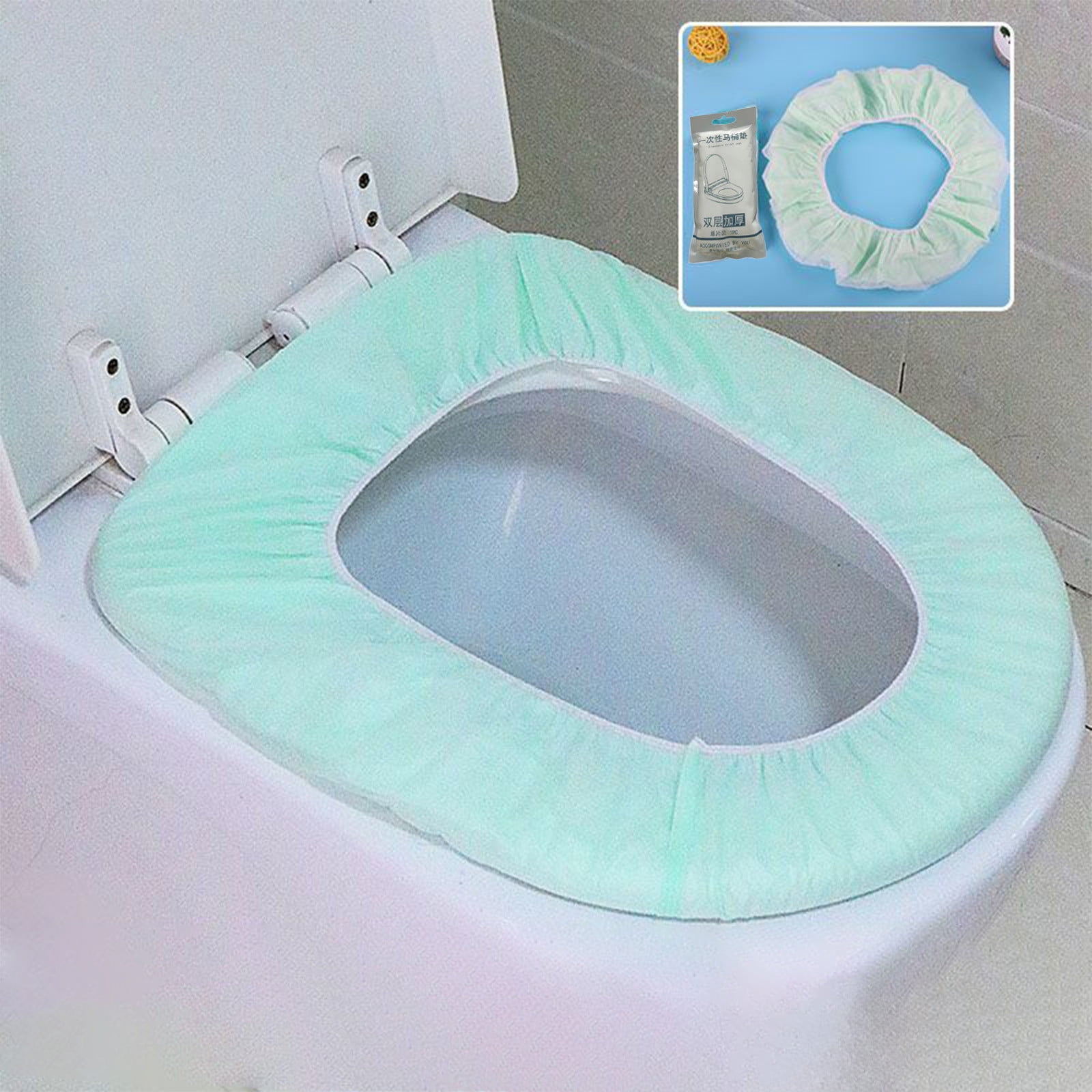ZZwxWA Disposable Portable Toilet Seat Cover Non Woven Toilet Seat Cover Suitable For Traveling Hotel Airplane Public Toilet Individual Packing Today Discount Walmart