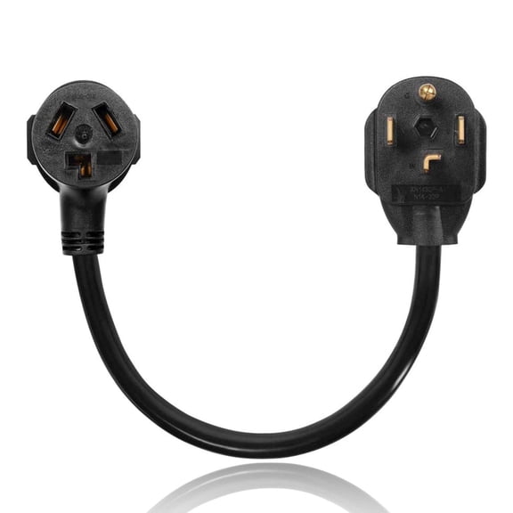 Adaptador de secadora S7 de 4 puntas a 3 puntas NEMA 14-30P macho a 10-30R