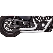 Vance & Hines Chrome Shortshots Staggered Exhaust System (17329)