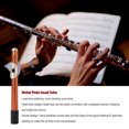 thumbnail image 3 of Clarinet Flute Head Multi-color Mouthpiece White Copper Nickel-Plated Long Reed Pipe Musical Instrument Replacement Accessories Gold, 3 of 5
