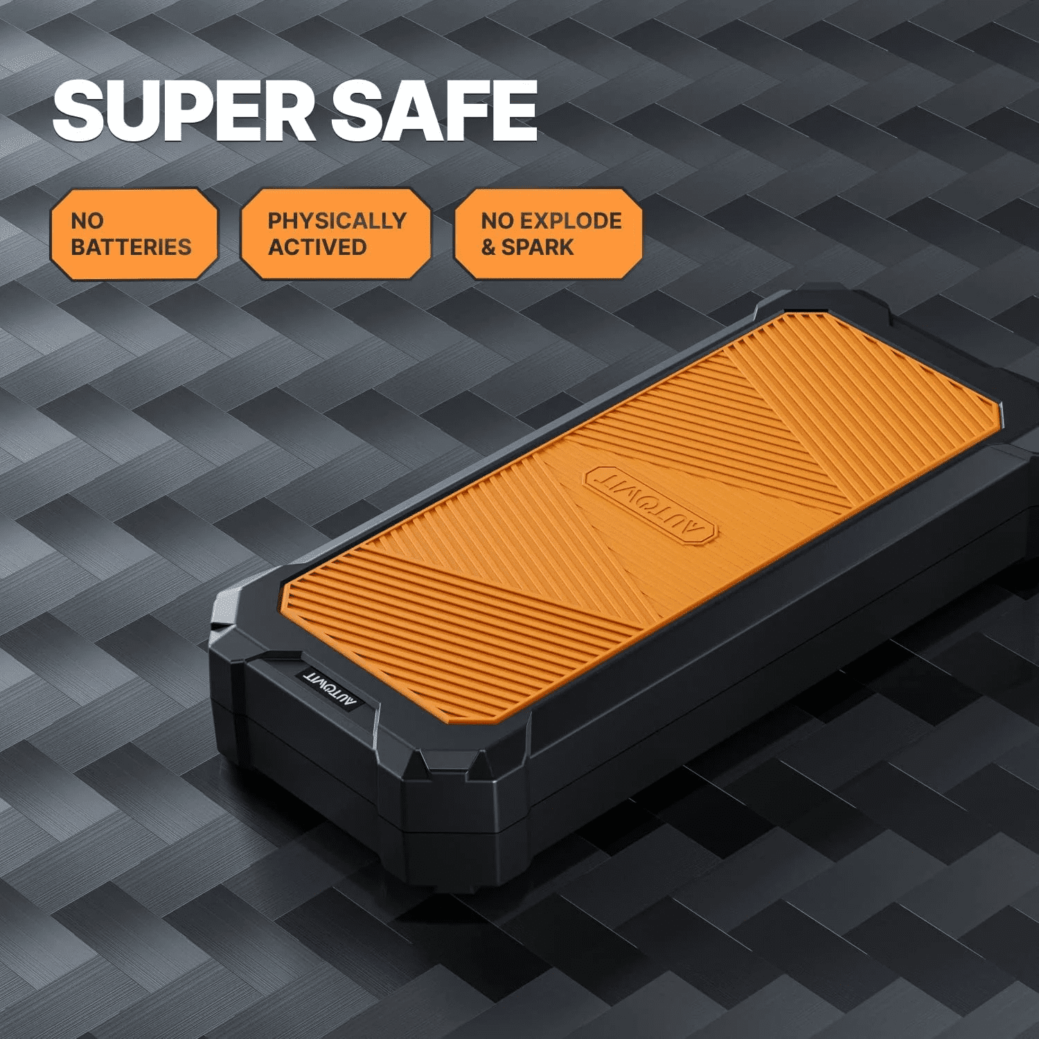 Autowit SuperCap 2 Battery-Less Portable Car Jump Starter with