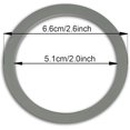 thumbnail image 2 of WWS-(4 Pack) Grey Blender Gasket, Compatible with Osterizer and Oster Blender Replacement Parts, Oster-ring-4, 2 of 4