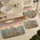 thumbnail image 4 of Stardew Valley-theme 4-Piece Shower Curtain Set with Rugs, Waterproof Bathroom Decor Set Includes Bath Mat, U-Shaped Rug, Toilet Lid Cover and Curtain with Hooks, 4 of 4