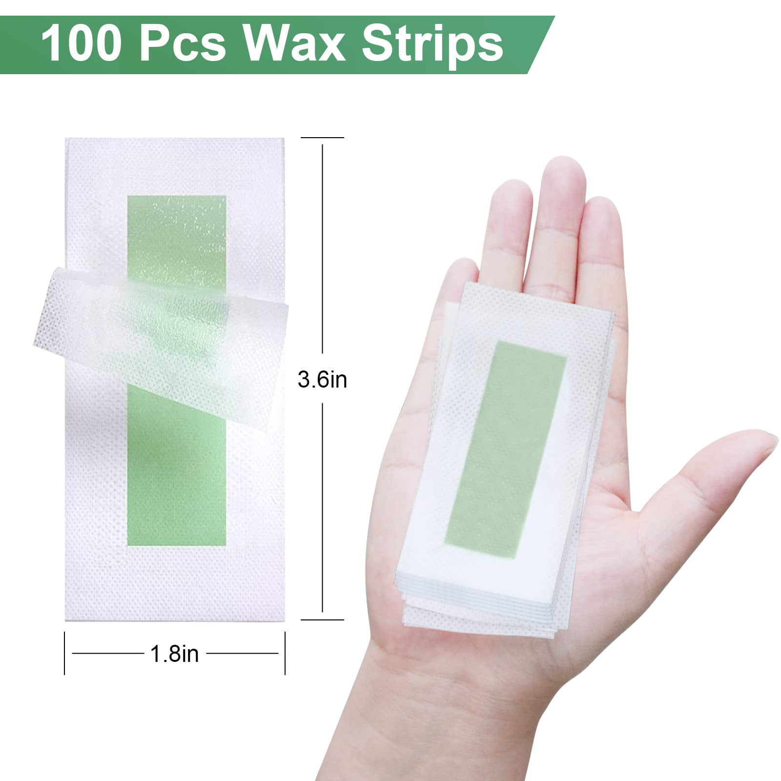 CETC Waxing Sticks pack of 100 Strips 