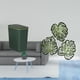 thumbnail image 2 of Cesto de basura de cocina que ahorra espacio con decoración de pared de madera con hojas de palma. Arte creativo de la selva tropical para el baño o l, 2 of 8