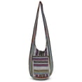 thumbnail image 1 of Tu acogedor bolso bandolera Boho bolso de algodón hecho a mano para unisex, 1 of 5