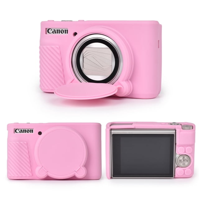 Funda de cámara MUZIRI KINOKOO de silicona para Canon SX740/SX730 HS
