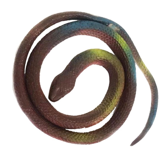 Realistic Rubber Snakes Trick Toy Simulation Snake NEW Small Rubber Whimsy .AU X1L5