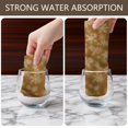 thumbnail image 4 of 2 Pcs Funny Kitchen Towels,Golden Christmas Snowflake Pattern Microfiber Dish Towels,Kitchen Tea Towels,Kitchen Towel Set (18" X 26"), 4 of 7