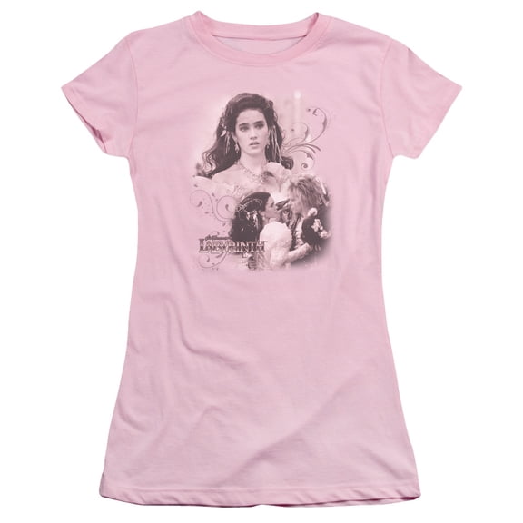 Labyrinth - Sarah - Juniors Teen Girls Cap Sleeve Shirt - X-Large