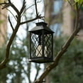 thumbnail image 5 of Decorative Garden Patio Hanging LED Candle Lantern for Outdoors Table, Lawn and Deck, 5 of 7