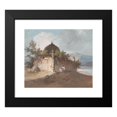 thumbnail image 2 of George Chinnery 17x15 Black Modern Framed Museum Art Print Titled - Figure Seated by an Indian Temple, 2 of 5