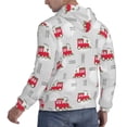 thumbnail image 6 of Wukai Trains Print Men Hoodies Fleece Sweatshirts Long Sleeve Sweaters Pullover Fall Outfits Winter Clothes-Large, 6 of 7