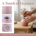 thumbnail image 2 of Unique Bargains Ceramic Square Bud Mini Cube Flower Vase White 2.8"L x 2.8"W x 2.8"H, 2 of 6