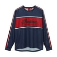 thumbnail image 3 of Indian Motorcycle Men's Script Performance LS Tee, Navy | 2864775, 3 of 9
