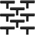 thumbnail image 1 of Perillas de puerta, 8 piezas Er S Less Kit de acero Puerta S #yogu, 1 of 5
