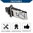 thumbnail image 4 of Sensor de Flujo de Aire Masivo Unique Bargains No.D54003823540 MAF para Volkswagen Jetta 1998-2006 Plástico Metal 1 Pc, 4 of 6