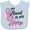 AE-Light Blue, variant on Inktastic My Aunt is My Hero Breast Cancer Awareness Boys or Girls Baby Bib