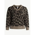 thumbnail image 6 of Joyspun Women's Sleepwear Cozy Knit V-Neck Pullover Top, Sizes XS-3X, 6 of 7