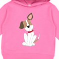thumbnail image 3 of Inktastic Dog with Ear Up Toddler Hoodie, 3 of 4