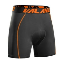 Valano Bike Shorts for Men Cycling Shorts Underwear with 3D Padded, Bicycle MTB Liner Mountain Shorts with Breathable Absorbent and Ergonomic Design