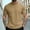 #Khaki, variant on DPTALR George Trendy Men's Quick-Dry Tight Solid Color Sport Short Sleeve T-shirt,Coffee,Big and Tall Men XXXL