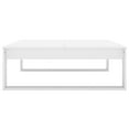 thumbnail image 4 of vidaXL Coffee Table White 100x100x35 cm Engineered Wood, 4 of 4