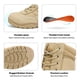 thumbnail image 5 of NORTIV 8 Botas Tácticas Militares para Hombre Trabajo Combate Motocicleta Botín, 5 of 9