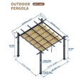 thumbnail image 2 of An Aluminum Flower And Grape Trellis, 2 of 6