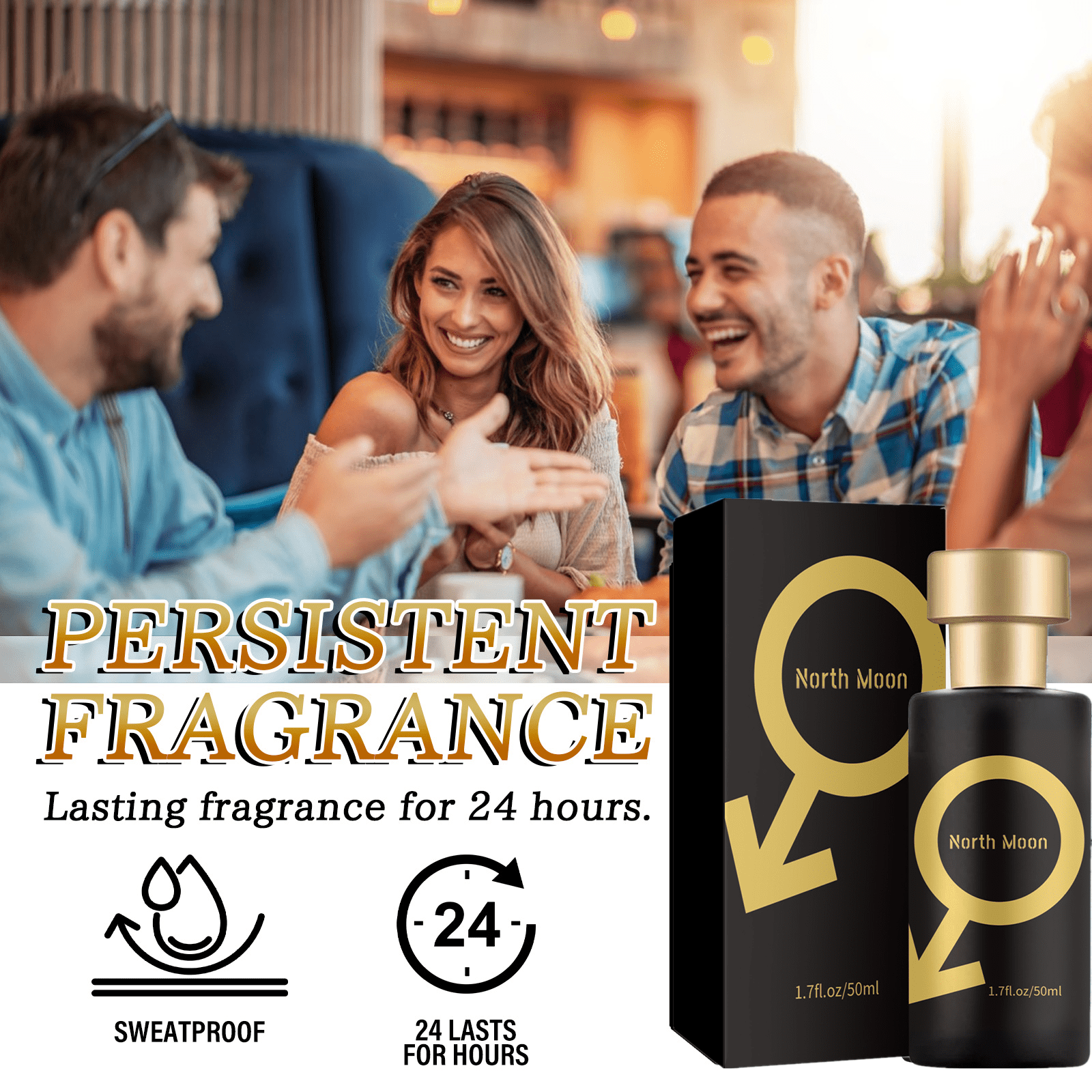 Pheromone Perfume Golden Lure, Luring Her Perfume, Pheromone Perfume to Attract  Men, Pheromone Colony for Men to Attract Women 
